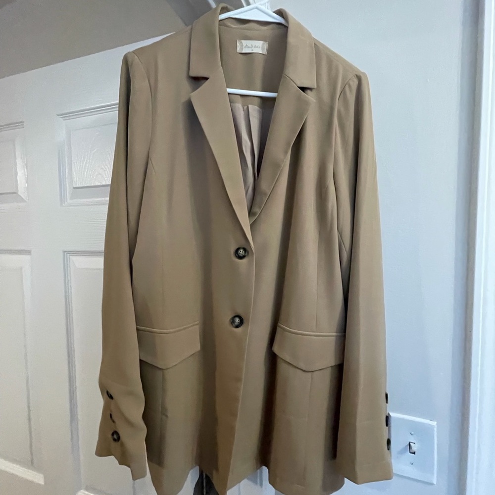 Altar'd State Classic Brown Blazer